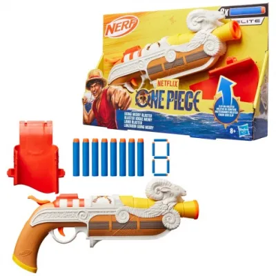 PISTOLA NERF ONE PIECE G2979