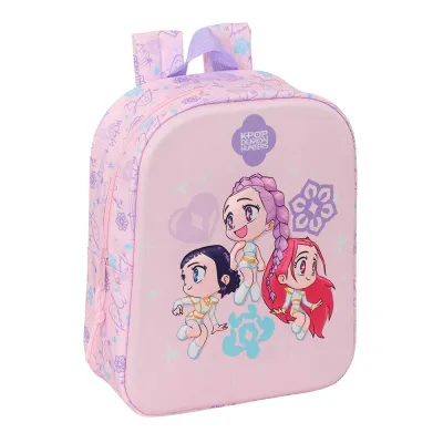 MOCHILA 3D K-POP LILA 27CM  642695011