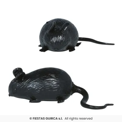 RATON DE GOMA 7CM 29660