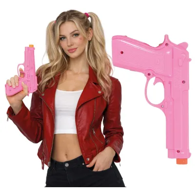 PISTOLA ROSA 23CM 19443