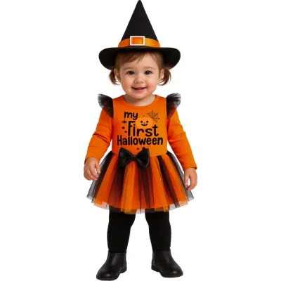 DISFRAZ BEBE BRUJA HALLOWEEN T-12-18M 76218