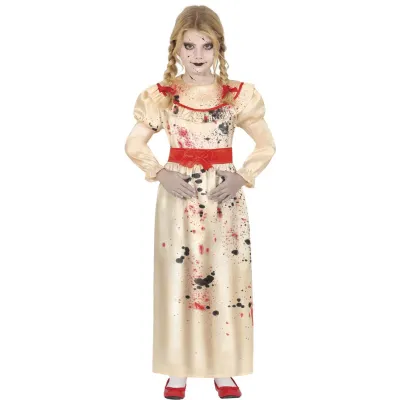 DISFRAZ NIÑA VESTIDO BLANCO T-10-12 78245