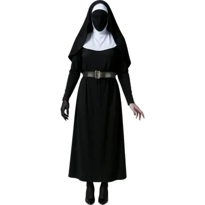 DISFRAZ ADULTO MONJA SIN ROSTRO T-M 84219