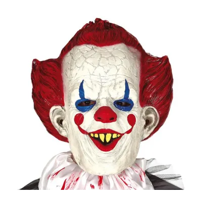 MASCARA PAYASO SINIESTRO LATEX 2253
