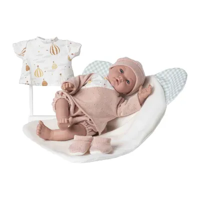 MUÑECA MIA CON TROSSEAY  40CM Y 36 SONIDOS 4665
