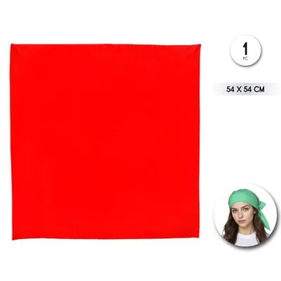 PAÑUELO PIRATA ROJO 17966