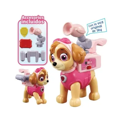 MASCOTA INTERACTIVA SKYE PATRULLA 80-563222