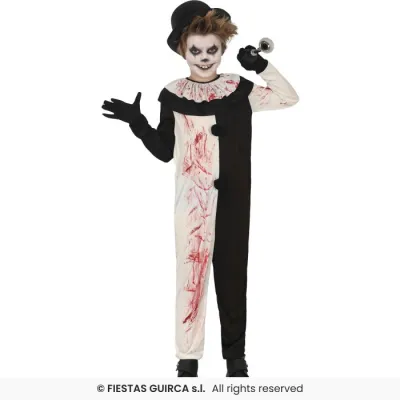 DISFRAZ PAYASO TERRORIFICO T-7-9 78653