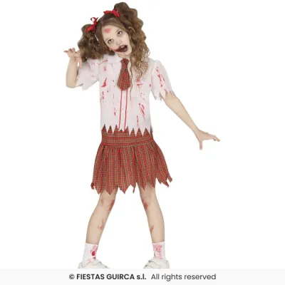 DISFRAZ COLEGIALA ZOMBIE T-7-9 78287