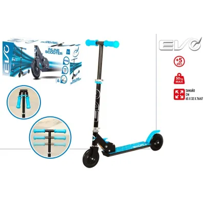 PATINETE 2 RUEDAS AZUL 54342