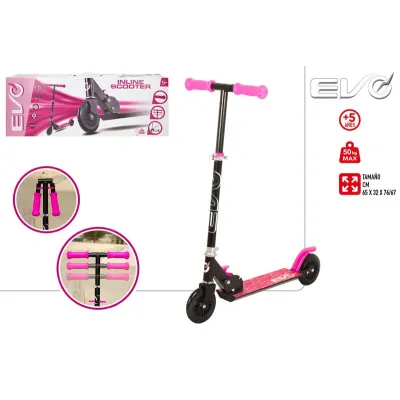 PATINETE 2 RUEDAS ROSA 54343