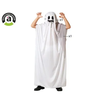 DISFRAZ FANTASMA BLANCO T-3-4 77362