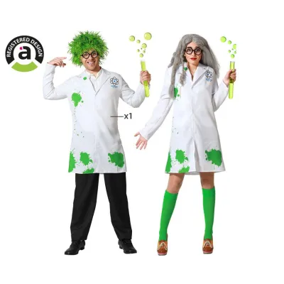 DISFRAZ ADULTO CIENTIFICO LOCO T-M-L 72261