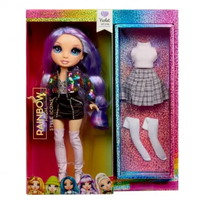 MUÑECA RAINBOW HIGH VIOLET 431602