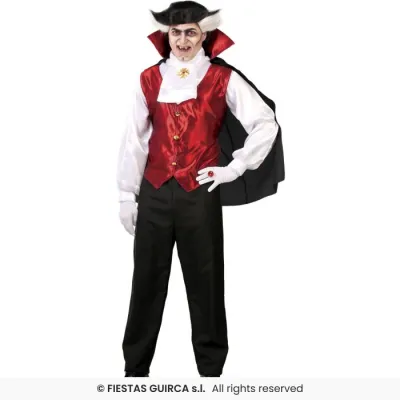 DISFRAZ ADULTO VAMPIRO HOMBRE T. M 84711