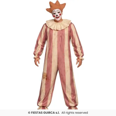 DISFRAZ ADULTO PAYASO RAYAS T-48-50 86759