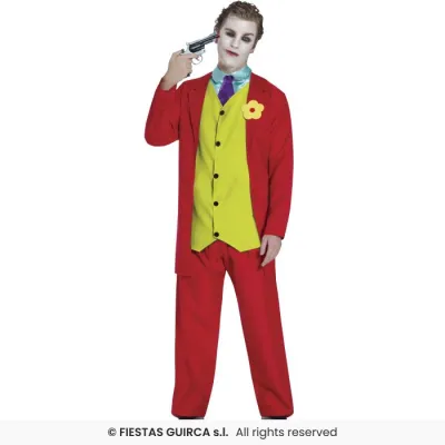 DISFRAZ ADULTO JOCKER ROJO T-48-50 88797