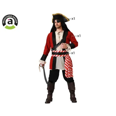 DISFRAZ ADULTO PIRATA T-M 75628