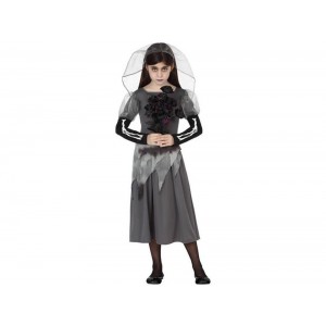 DISFRAZ NOVIA CADAVER T-3-4 26420