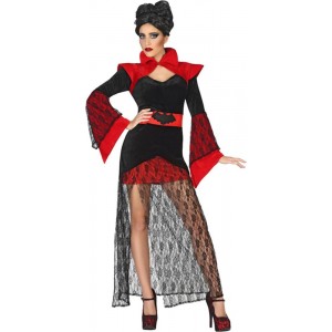 DISFRAZ ADULTO VAMPIRESA T-M  34763