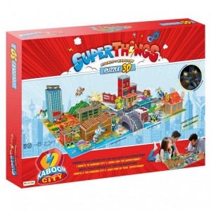 PUZZLE 3D SUPERTHINGS 61501