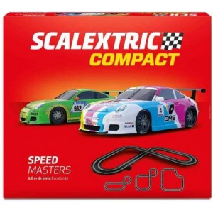 SCALEXTRIC COMPACT SPEED MASTERS 3.6M  C10304S500