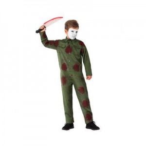 DISFRAZ ASESINO VERDE T-3-4 65832