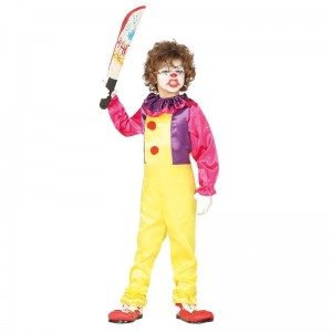 DISFRAZ PAYASO MALÉFICO COLORINES T-5-6  87709