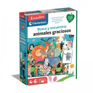BUSCA Y ENCUENTRA ANIMALES GRACIOSOS 55453