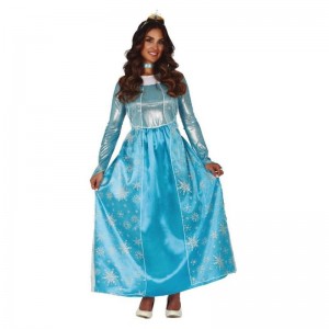 DISFRAZ ADULTO PRINCESA AZUL T-M  86567