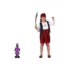 DISFRAZ PIRATA NIÑA T-5-6 70103