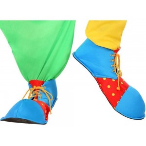 ZAPATOS DE PAYASO AZUL 58304