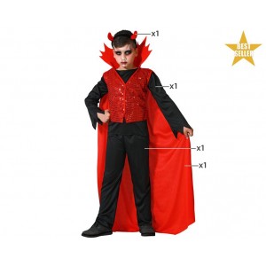 DISFRAZ DEMONIO T-3-4 24526