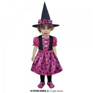 DISFRAZ BEBE BRUJA ROSA, 12 – 18 MESES 76102