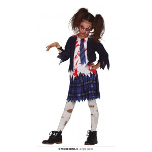 DISFRAZ COLEGIALA ZOMBIE T- 5 6 AÑOS 77043