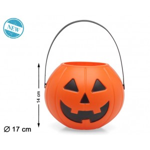 RECOGE CARAMELOS CALABAZA   NARANJA 74747