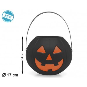 RECOGE CARAMELOS CALABAZA  NEGRO 74748