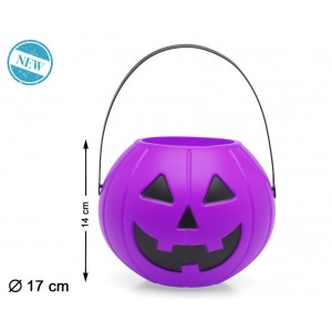 RECOGE CARAMELOS CALABAZA PURPURA 74749