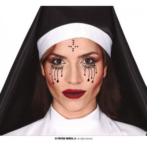 JOYAS FACIALES ADHESIVAS MONJA 15810