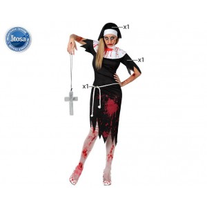 DISFRAZ ADULTO MONJA SANGRIENTA T-M-L 14921