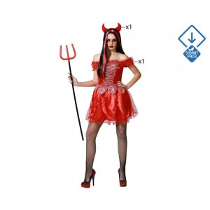 DISFRAZ ADULTO DEMONIA T-XL 71994