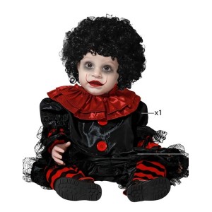 DISFRAZ PAYASO NEGRO T+24 MESES 74561