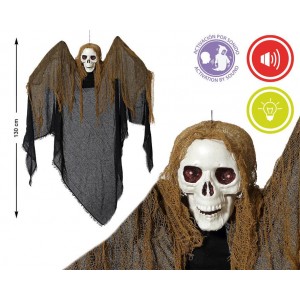 CALAVERA 130X110X16CM LUZ-SONIDO 66691