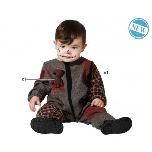 DISFRAZ BEBE MUÑECA VUDU + 24 MESES 71384