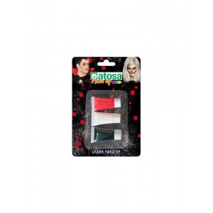 BLISTER 3 TUBO MAQUILLAJE EN CREMA 40138