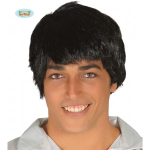 PELUCA HOMBRE NEGRA 4351