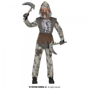 DISFRAZ ESQUELETO NINJA T-3-4 78162