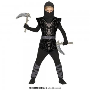DISFRAZ NINJA NEGRO T-3-4 78166