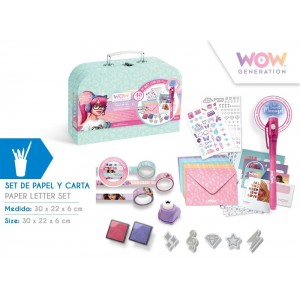 KIT WOW DELUXE PAPEL Y CARTA WOW00057
