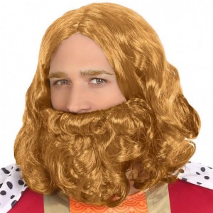 PELUCA Y BARBA REY  RUBIA 80227